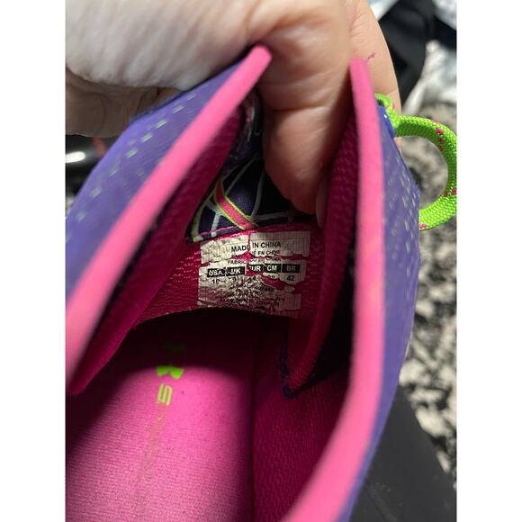 Under Armour Curry 2 Northern Lights Sneakers Men's Size 10 - Picture 5 of 5